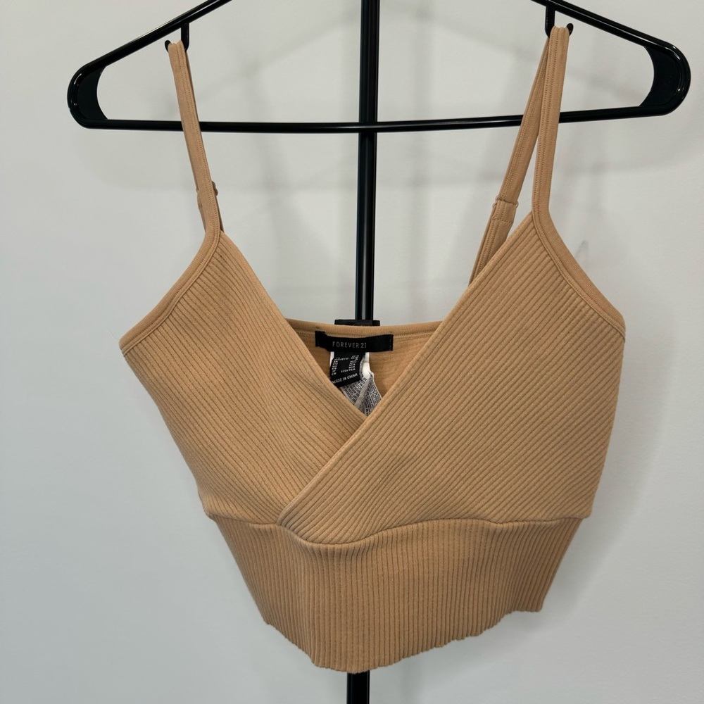 F21 | Knit Cami with Adjustable Straps | Walnut | Size M/L | NWT​
